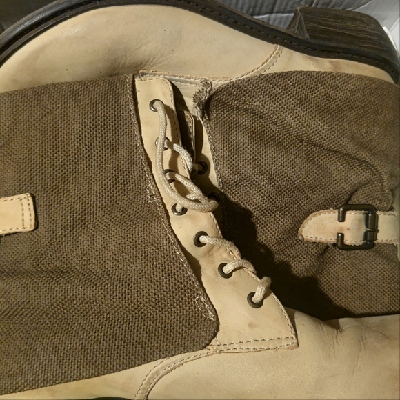 Mia Limited Edition Trench Lace Up Ginger Boot - Picture 1 of 6